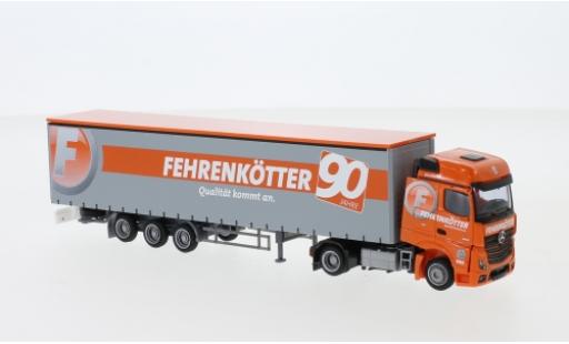 Coche miniatura Mercedes Actros 1/87 AWM 2 BigSpace / Aerop. Fehrenkötter Megaliner-camion avec bache Mercedes Actros 1/87 AWM 2 BigSpace / Aerop. Fehrenkötter Megaliner-camion avec bache coche miniatura