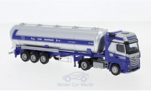 Coche miniatura Mercedes Actros 1/87 AWM 2 GigaLiner /Aerop. Van Bentum Kippsilo-Sattelzug Mercedes Actros 1/87 AWM 2 GigaLiner /Aerop. Van Bentum Kippsilo-Sattelzug coche miniatura
