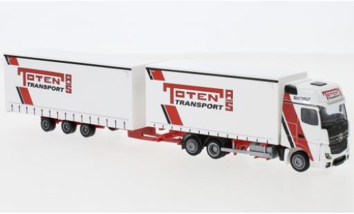 Coche miniatura Mercedes Actros 1/87 AWM 5 GigaSpace Toten Transport AS Tridemhängerzug Mercedes Actros 1/87 AWM 5 GigaSpace Toten Transport AS Tridemhängerzug coche miniatura