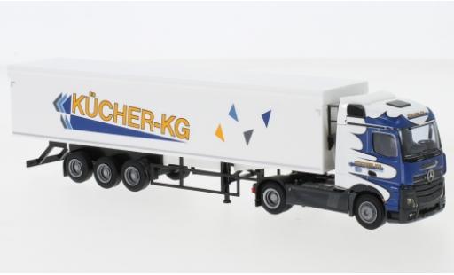Coche miniatura Mercedes Actros 1/87 AWM 5 StreamSpace/Aerop. Kücher-KG (A) Kippmuldensattelzug Mercedes Actros 1/87 AWM 5 StreamSpace/Aerop. Kücher-KG (A) Kippmuldensattelzug coche miniatura