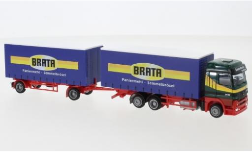 Coche miniatura Mercedes Actros 1/87 AWM L Brata G-WK-HZ Mercedes Actros 1/87 AWM L Brata G-WK-HZ coche miniatura
