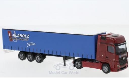Coche miniatura Mercedes Actros 1/87 AWM 2 Giga. / Aerop. Klaholz G-KSZ Mercedes Actros 1/87 AWM 2 Giga. / Aerop. Klaholz G-KSZ coche miniatura