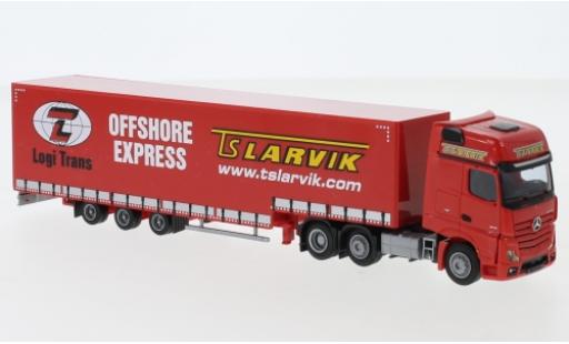 Coche miniatura Mercedes Actros 1/87 AWM 2 Giga. / Aerop. TS Larvik Jumbo-G-KSZ Mercedes Actros 1/87 AWM 2 Giga. / Aerop. TS Larvik Jumbo-G-KSZ coche miniatura