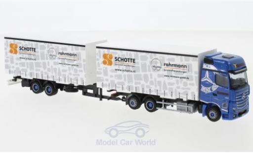 Coche miniatura Mercedes Actros 1/87 AWM 2 Gigaspace Konermann G-WkTaHZ Mercedes Actros 1/87 AWM 2 Gigaspace Konermann G-WkTaHZ coche miniatura