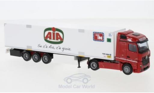 Coche miniatura Mercedes Actros 1/87 AWM 2 Stream. / Aerop. Torello/AIA Kühl-KSZ Mercedes Actros 1/87 AWM 2 Stream. / Aerop. Torello/AIA Kühl-KSZ coche miniatura