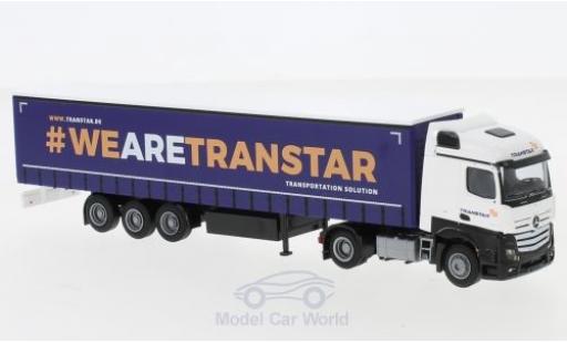 Coche miniatura Mercedes Actros 1/87 AWM 2 Stream. / Aerop. Transtar G-KSZ Mercedes Actros 1/87 AWM 2 Stream. / Aerop. Transtar G-KSZ coche miniatura