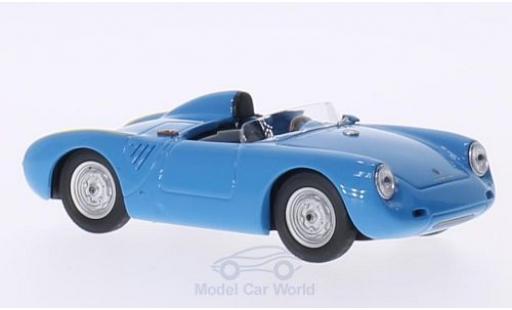 Coche miniatura Porsche 550 1957 1/43 Best RS azul 1957 Porsche 550 1957 1/43 Best RS azul 1957 coche miniatura
