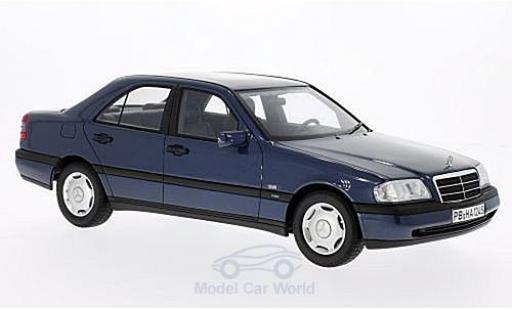 Coche miniatura Mercedes Classe C 1/18 BoS Models C220 (W202) metalico azul 1995 Mercedes Classe C 1/18 BoS Models C220 (W202) metalico azul 1995 coche miniatura