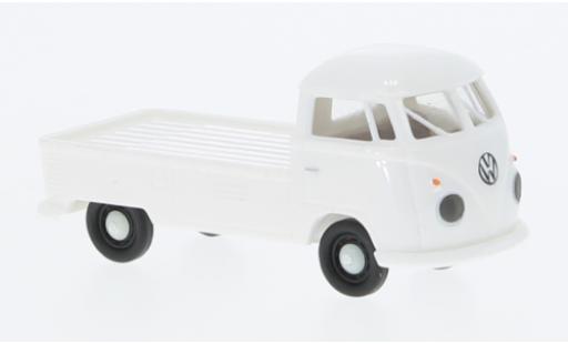 Coche miniatura Volkswagen T1 1/87 Brekina b Plattform weiss 1960 1:87 Volkswagen T1 1/87 Brekina b Plattform weiss 1960 1:87 coche miniatura