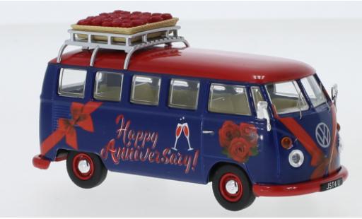 Coche miniatura Volkswagen T1 1/43 Corgi Camper RHD Happy Anniversary avec Rack de toit et charge Volkswagen T1 1/43 Corgi Camper RHD Happy Anniversary avec Rack de toit et charge coche miniatura