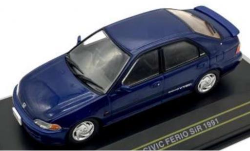 Coche miniatura Honda Civic 1/43 First 43 Models Ferio SiR azul RHD 1991 Honda Civic 1/43 First 43 Models Ferio SiR azul RHD 1991 coche miniatura