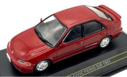 Coche miniatura Honda Civic 1/43 First 43 Models Ferio SiR rojo RHD 1991 Honda Civic 1/43 First 43 Models Ferio SiR rojo RHD 1991 coche miniatura