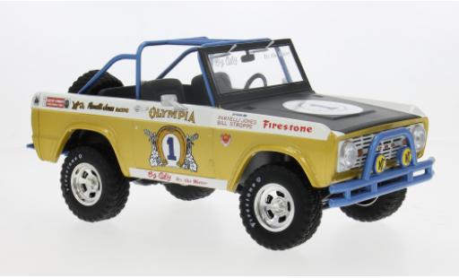 Coche miniatura Ford Bronco 1/18 Greenlight Baja 1970 Big Oly Tribute Edition 1:18 Ford Bronco 1/18 Greenlight Baja 1970 Big Oly Tribute Edition 1:18 coche miniatura