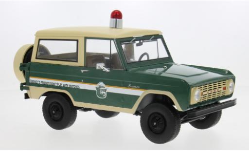 Coche miniatura Ford Bronco 1/18 Greenlight 1967 Smokey Bear Forest Ranger 1:18 Ford Bronco 1/18 Greenlight 1967 Smokey Bear Forest Ranger 1:18 coche miniatura