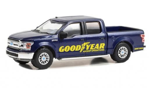 Coche miniatura Ford F-1 1/64 Greenlight 50 blau Goodyear 2020 1:64 Ford F-1 1/64 Greenlight 50 blau Goodyear 2020 1:64 coche miniatura