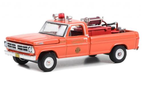 Coche miniatura Ford F-250 1/64 Greenlight Lionville Fire Company 1972 1:64 Ford F-250 1/64 Greenlight Lionville Fire Company 1972 1:64 coche miniatura