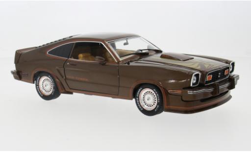 Coche miniatura Ford Mustang 1/18 Greenlight II King Cobra braun/naranja 1978 1:18 Ford Mustang 1/18 Greenlight II King Cobra braun/naranja 1978 1:18 coche miniatura