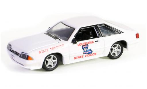 Coche miniatura Ford Mustang 1/64 Greenlight SSP Louisiana State Police 1993 1:64 Ford Mustang 1/64 Greenlight SSP Louisiana State Police 1993 1:64 coche miniatura