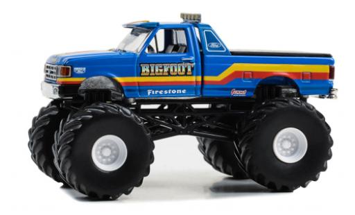 Coche miniatura Ford F-350 1/64 Greenlight Bigfoot # 9 1990 Ford F-350 1/64 Greenlight Bigfoot # 9 1990 coche miniatura