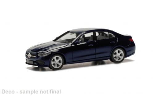 Coche miniatura Mercedes Classe C 1/87 Herpa blau 1:87 Mercedes Classe C 1/87 Herpa blau 1:87 coche miniatura