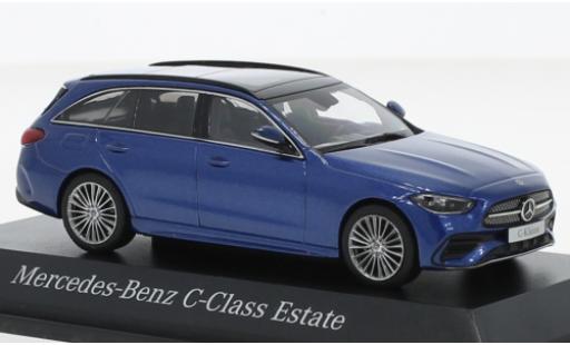 Coche miniatura Mercedes Classe C 1/43 Herpa T-Modell (S206) metallise azul Mercedes Classe C 1/43 Herpa T-Modell (S206) metallise azul coche miniatura