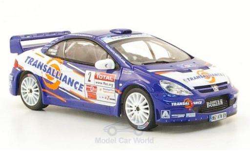 Coche miniatura Peugeot 307 WRC 1/43 IXO WRC No.2 Transalliance Rally Cevennes 2007 P.Henry/M.Lombard Peugeot 307 WRC 1/43 IXO WRC No.2 Transalliance Rally Cevennes 2007 P.Henry/M.Lombard coche miniatura