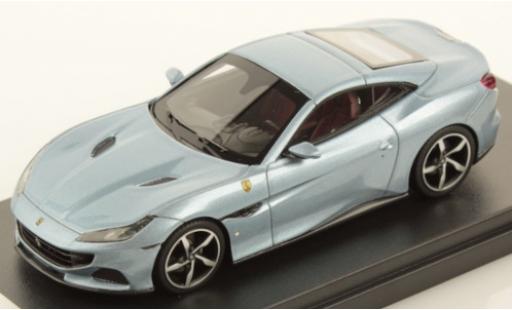Coche miniatura Ferrari Portofino 1/43 Look Smart M metalico gris Ferrari Portofino 1/43 Look Smart M metalico gris coche miniatura