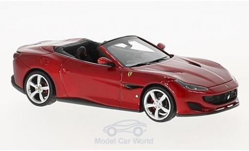 Coche miniatura Ferrari Portofino 1/43 Look Smart metalico rojo Ferrari Portofino 1/43 Look Smart metalico rojo coche miniatura