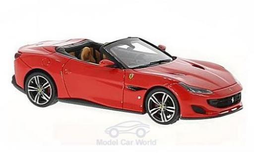Coche miniatura Ferrari Portofino 1/43 Look Smart rojo/negro Ferrari Portofino 1/43 Look Smart rojo/negro coche miniatura