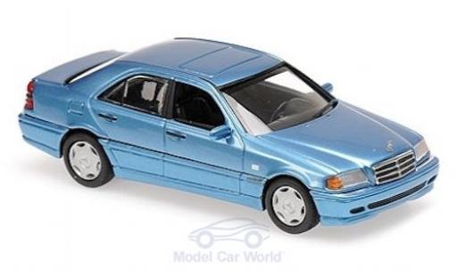 Coche miniatura Mercedes Classe C 1/43 Maxichamps (W202) metalico azul 1997 Mercedes Classe C 1/43 Maxichamps (W202) metalico azul 1997 coche miniatura
