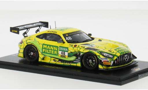 Coche miniatura Mercedes AMG GT 1/43 Spark 3 #48 1:43 Mercedes AMG GT 1/43 Spark 3 #48 1:43 coche miniatura