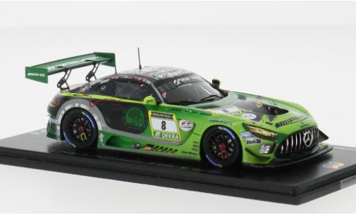 Coche miniatura Mercedes AMG GT 1/43 Spark 3 #8 1:43 Mercedes AMG GT 1/43 Spark 3 #8 1:43 coche miniatura
