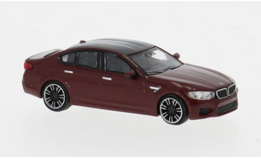 Coche miniatura Bmw M5 1/87 Minichamps (F90) metallise rojo 2018 1:87 Bmw M5 1/87 Minichamps (F90) metallise rojo 2018 1:87 coche miniatura