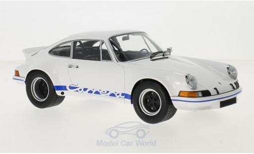 Coche miniatura Porsche 911 SC 1/18 Minichamps Carrera RSR 2.7 blanco/azul 1973 Porsche 911 SC 1/18 Minichamps Carrera RSR 2.7 blanco/azul 1973 coche miniatura