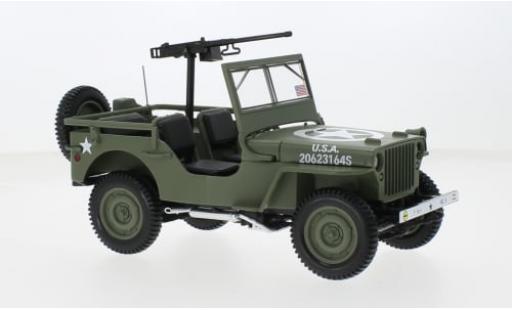 Coche miniatura Jeep Willys 1/18 Norev US Army 1944 1:18 Jeep Willys 1/18 Norev US Army 1944 1:18 coche miniatura