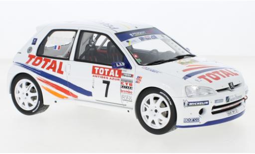 Coche miniatura Peugeot 106 1/18 Ottomobile Maxi No.7 Rallye Antibes 2000 Peugeot 106 1/18 Ottomobile Maxi No.7 Rallye Antibes 2000 coche miniatura