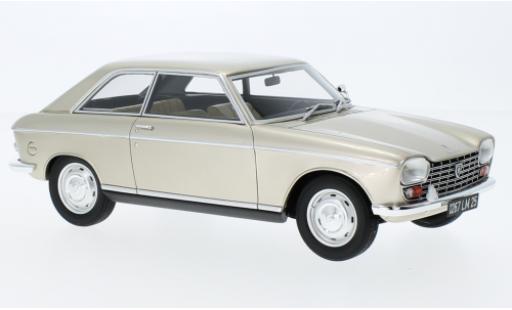 Coche miniatura Peugeot 204 1/18 Ottomobile Coupe metallise beige 1965 Peugeot 204 1/18 Ottomobile Coupe metallise beige 1965 coche miniatura