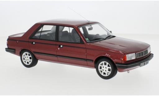 Coche miniatura Peugeot 305 1/18 Ottomobile GTX metallise rouge foncé 1985 Peugeot 305 1/18 Ottomobile GTX metallise rouge foncé 1985 coche miniatura