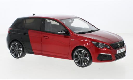 Coche miniatura Peugeot 308 1/18 Ottomobile GTI metallise rouge/metallise negro 2018 Peugeot 308 1/18 Ottomobile GTI metallise rouge/metallise negro 2018 coche miniatura