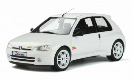 Coche miniatura Peugeot 106 1/18 Ottomobile Maxi Dimma blanco 1997 Peugeot 106 1/18 Ottomobile Maxi Dimma blanco 1997 coche miniatura