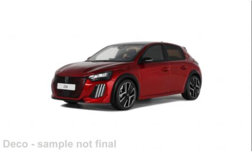 Coche miniatura Peugeot 208 1/18 Ottomobile GT Hybrid rojo 2024 1:18 Peugeot 208 1/18 Ottomobile GT Hybrid rojo 2024 1:18 coche miniatura