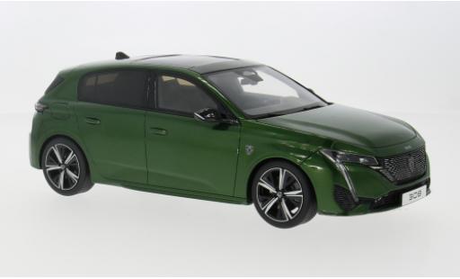Coche miniatura Peugeot 308 1/18 Ottomobile GT oliv 2022 1:18 Peugeot 308 1/18 Ottomobile GT oliv 2022 1:18 coche miniatura