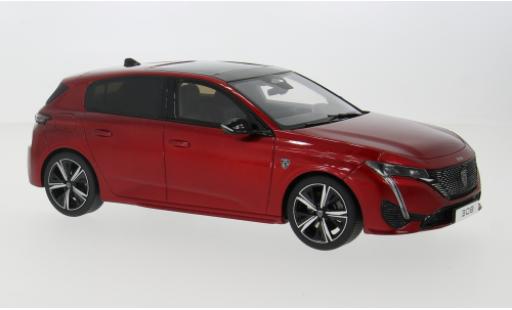 Coche miniatura Peugeot 308 1/18 Ottomobile GT rojo 2022 1:18 Peugeot 308 1/18 Ottomobile GT rojo 2022 1:18 coche miniatura