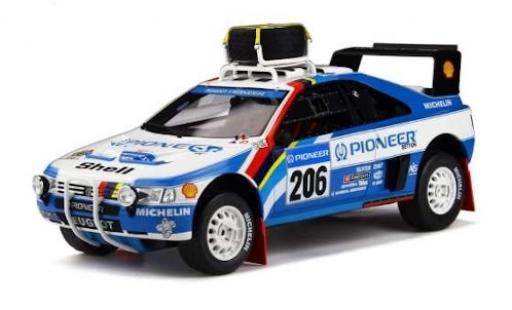 Coche miniatura Peugeot 405 1/18 Ottomobile T16 Grand Raid No.206 Rallye Paris Dakar 1989 J.Ickx/C.Tarin Peugeot 405 1/18 Ottomobile T16 Grand Raid No.206 Rallye Paris Dakar 1989 J.Ickx/C.Tarin coche miniatura