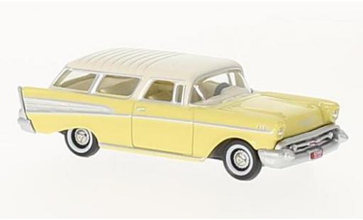 Coche miniatura Chevrolet Nomad 1/87 Oxford amarillo/beige 1957 Chevrolet Nomad 1/87 Oxford amarillo/beige 1957 coche miniatura