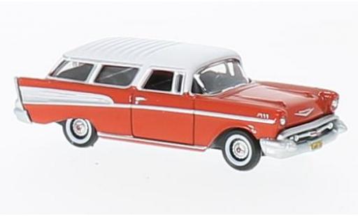 Coche miniatura Chevrolet Nomad 1/87 Oxford rojo/blanco 1957 Chevrolet Nomad 1/87 Oxford rojo/blanco 1957 coche miniatura