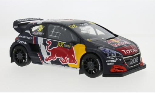 Coche miniatura Peugeot 208 1/18 Ottomobile WRX 1:18 Peugeot 208 1/18 Ottomobile WRX 1:18 coche miniatura