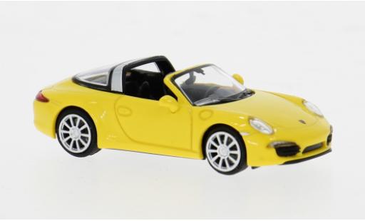 Coche miniatura Porsche 911 1/87 Minichamps Targa gelb 1:87 Porsche 911 1/87 Minichamps Targa gelb 1:87 coche miniatura