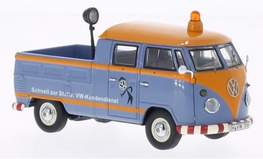 Coche miniatura Volkswagen T1 1/43 Premium ClassiXXs cabine double VW-Service clients Volkswagen T1 1/43 Premium ClassiXXs cabine double VW-Service clients coche miniatura