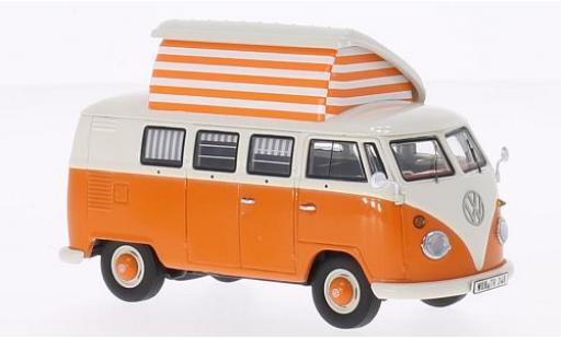 Coche miniatura Volkswagen T1 1/43 Premium ClassiXXs Camping naranja/blanco Volkswagen T1 1/43 Premium ClassiXXs Camping naranja/blanco coche miniatura